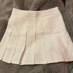 white tennis skirt y2k